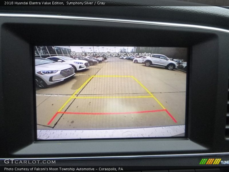 Symphony Silver / Gray 2018 Hyundai Elantra Value Edition