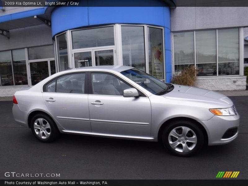 Bright Silver / Gray 2009 Kia Optima LX