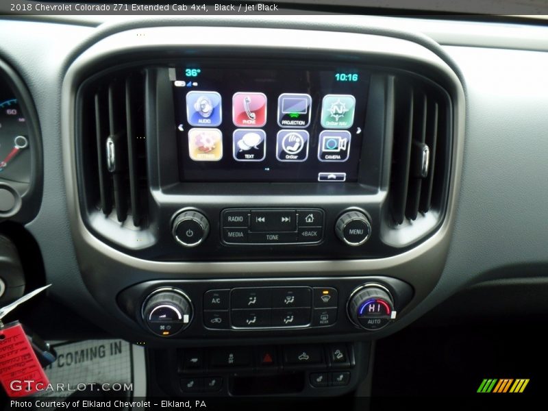 Black / Jet Black 2018 Chevrolet Colorado Z71 Extended Cab 4x4