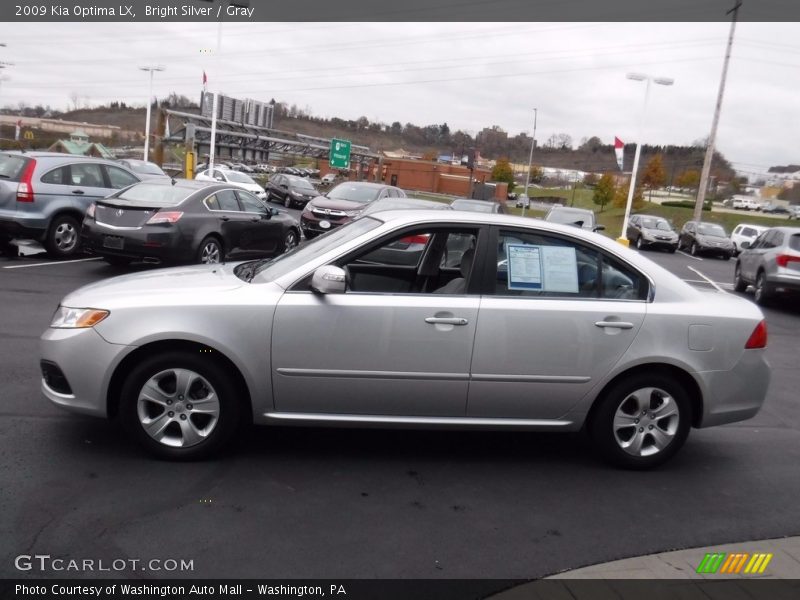 Bright Silver / Gray 2009 Kia Optima LX