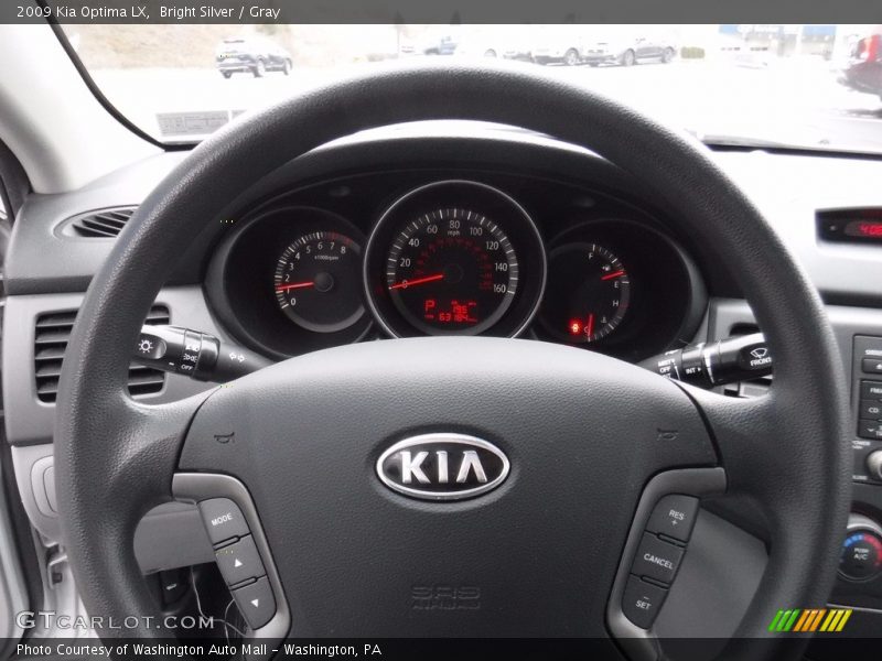 Bright Silver / Gray 2009 Kia Optima LX