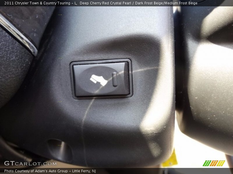 Deep Cherry Red Crystal Pearl / Dark Frost Beige/Medium Frost Beige 2011 Chrysler Town & Country Touring - L