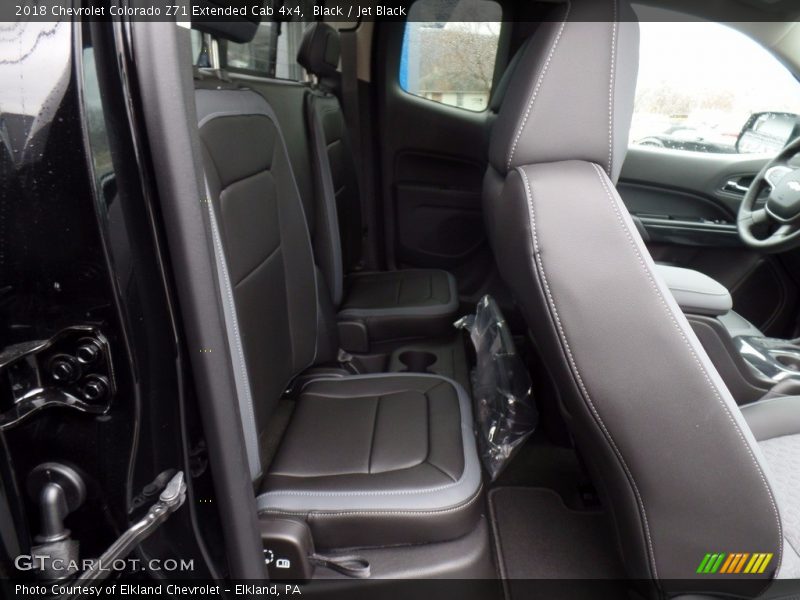 Black / Jet Black 2018 Chevrolet Colorado Z71 Extended Cab 4x4