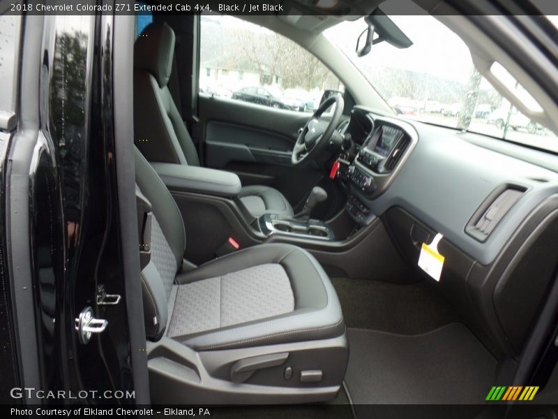 Black / Jet Black 2018 Chevrolet Colorado Z71 Extended Cab 4x4