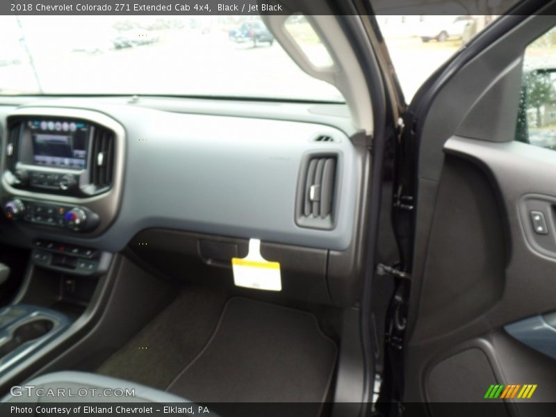 Black / Jet Black 2018 Chevrolet Colorado Z71 Extended Cab 4x4