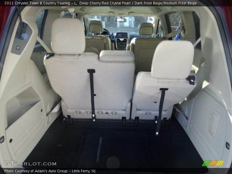 Deep Cherry Red Crystal Pearl / Dark Frost Beige/Medium Frost Beige 2011 Chrysler Town & Country Touring - L