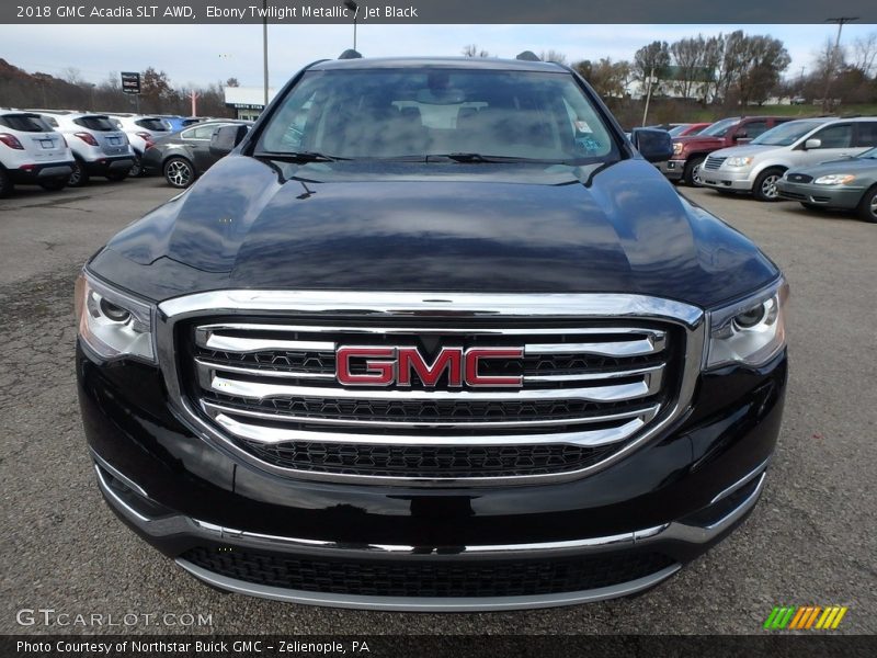 Ebony Twilight Metallic / Jet Black 2018 GMC Acadia SLT AWD