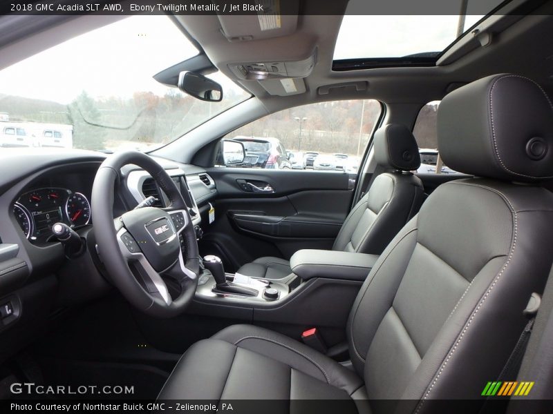 Ebony Twilight Metallic / Jet Black 2018 GMC Acadia SLT AWD