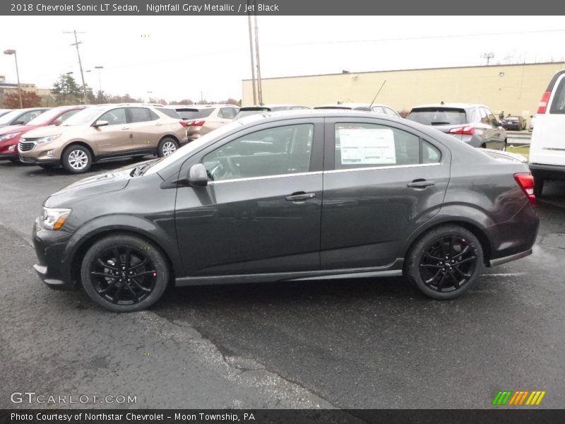  2018 Sonic LT Sedan Nightfall Gray Metallic