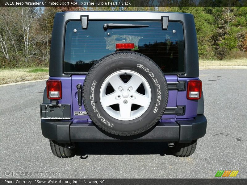 Xtreme Purple Pearl / Black 2018 Jeep Wrangler Unlimited Sport 4x4