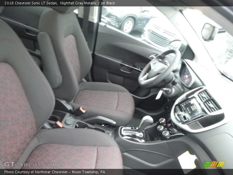 Nightfall Gray Metallic / Jet Black 2018 Chevrolet Sonic LT Sedan