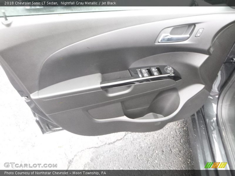 Nightfall Gray Metallic / Jet Black 2018 Chevrolet Sonic LT Sedan