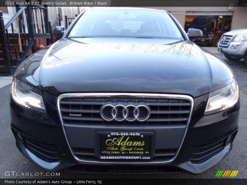 Brilliant Black / Black 2010 Audi A4 2.0T quattro Sedan