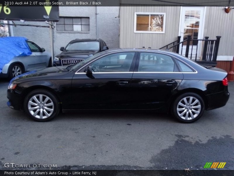 Brilliant Black / Black 2010 Audi A4 2.0T quattro Sedan