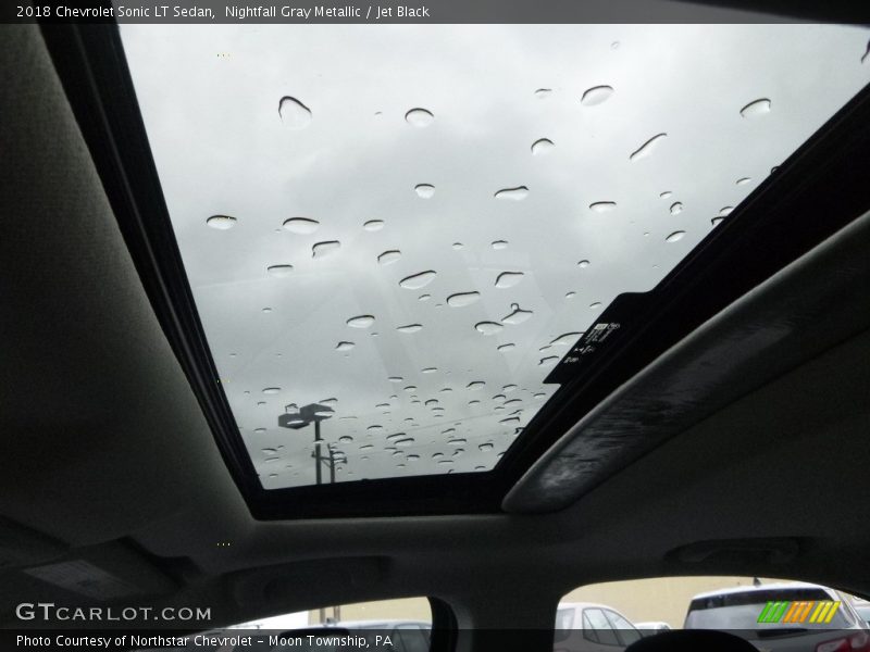 Nightfall Gray Metallic / Jet Black 2018 Chevrolet Sonic LT Sedan