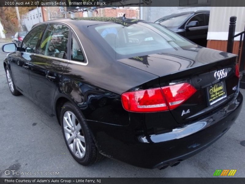 Brilliant Black / Black 2010 Audi A4 2.0T quattro Sedan