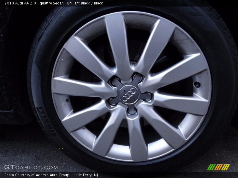 Brilliant Black / Black 2010 Audi A4 2.0T quattro Sedan