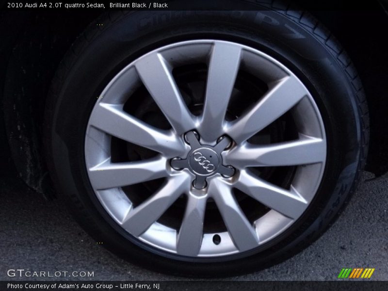 Brilliant Black / Black 2010 Audi A4 2.0T quattro Sedan