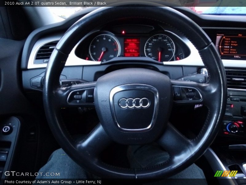 Brilliant Black / Black 2010 Audi A4 2.0T quattro Sedan