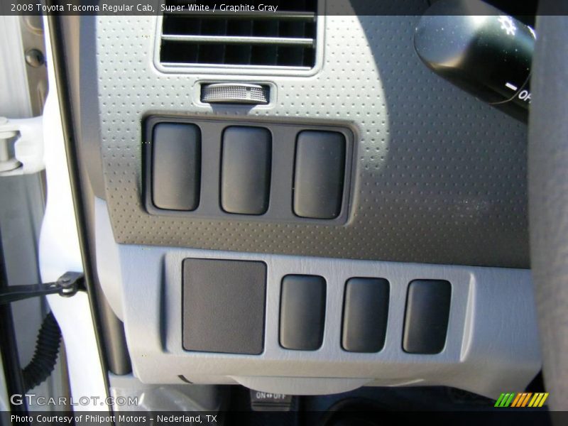 Super White / Graphite Gray 2008 Toyota Tacoma Regular Cab