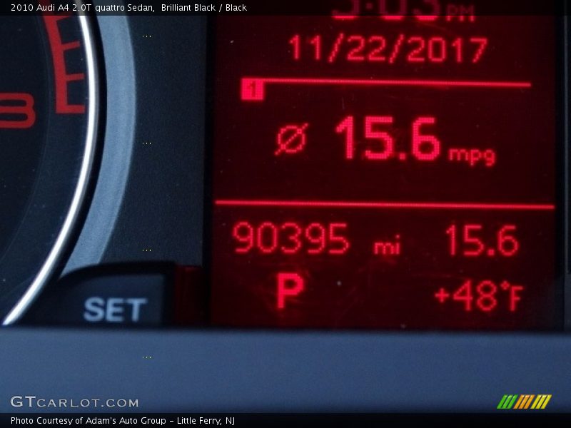 Brilliant Black / Black 2010 Audi A4 2.0T quattro Sedan