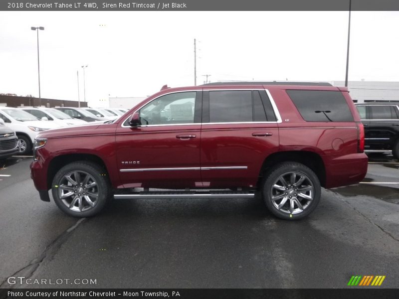  2018 Tahoe LT 4WD Siren Red Tintcoat