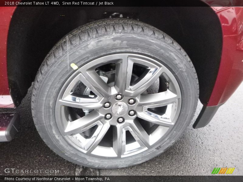 Siren Red Tintcoat / Jet Black 2018 Chevrolet Tahoe LT 4WD