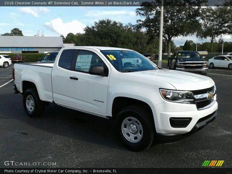 Front 3/4 View of 2018 Colorado WT Extended Cab