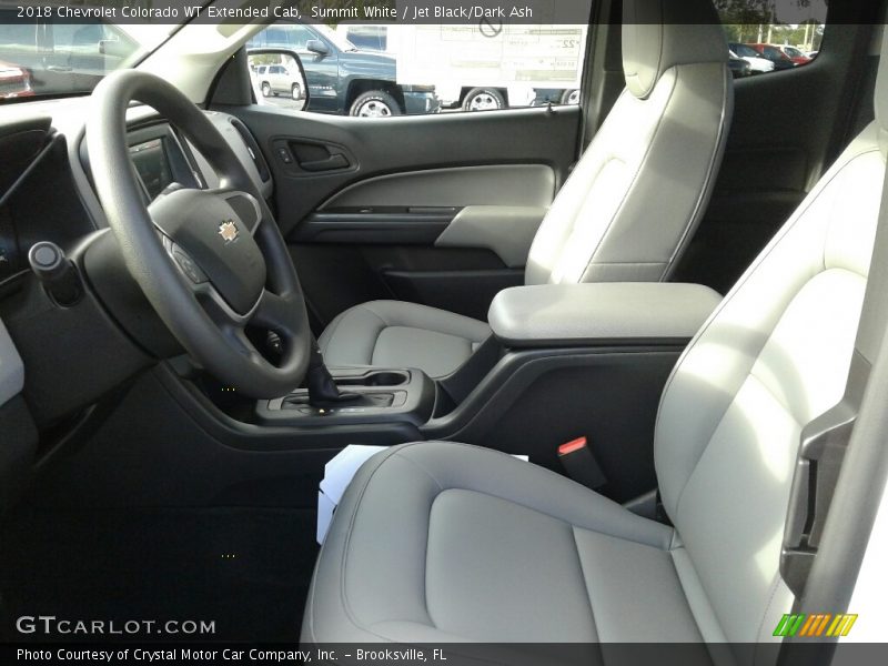 Summit White / Jet Black/Dark Ash 2018 Chevrolet Colorado WT Extended Cab
