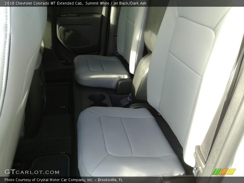 Summit White / Jet Black/Dark Ash 2018 Chevrolet Colorado WT Extended Cab