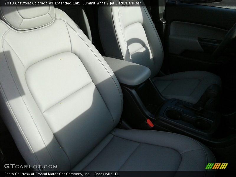 Summit White / Jet Black/Dark Ash 2018 Chevrolet Colorado WT Extended Cab