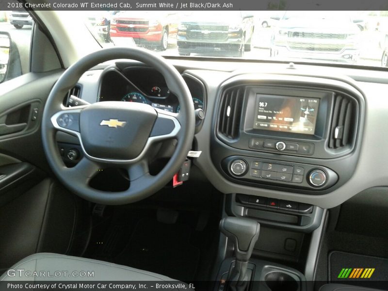 Summit White / Jet Black/Dark Ash 2018 Chevrolet Colorado WT Extended Cab