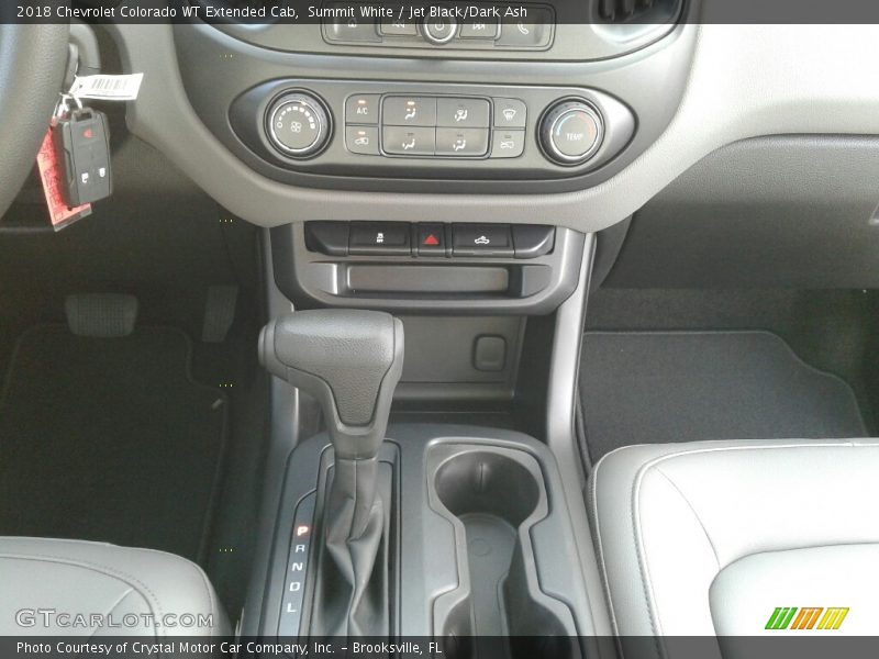 Summit White / Jet Black/Dark Ash 2018 Chevrolet Colorado WT Extended Cab