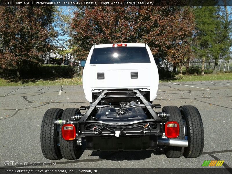 Bright White / Black/Diesel Gray 2018 Ram 4500 Tradesman Regular Cab 4x4 Chassis