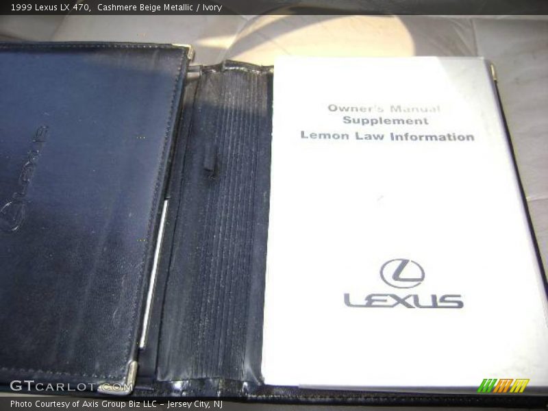 Cashmere Beige Metallic / Ivory 1999 Lexus LX 470