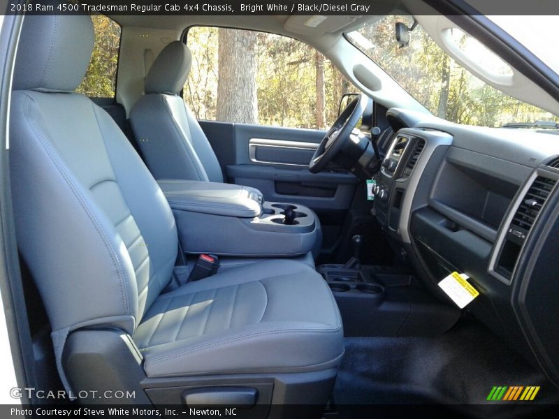 Bright White / Black/Diesel Gray 2018 Ram 4500 Tradesman Regular Cab 4x4 Chassis