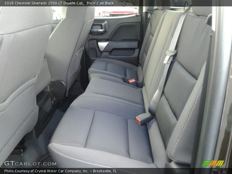 Black / Jet Black 2018 Chevrolet Silverado 1500 LT Double Cab