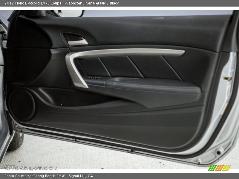 Alabaster Silver Metallic / Black 2012 Honda Accord EX-L Coupe