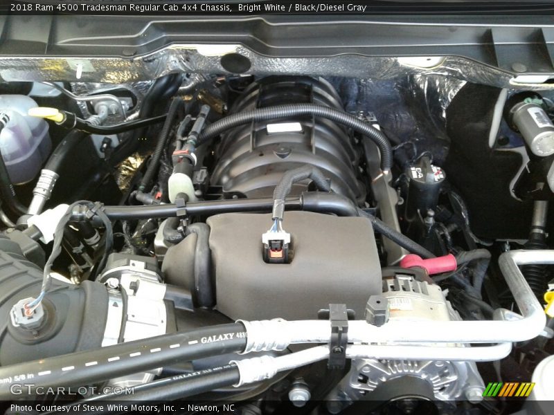 Bright White / Black/Diesel Gray 2018 Ram 4500 Tradesman Regular Cab 4x4 Chassis