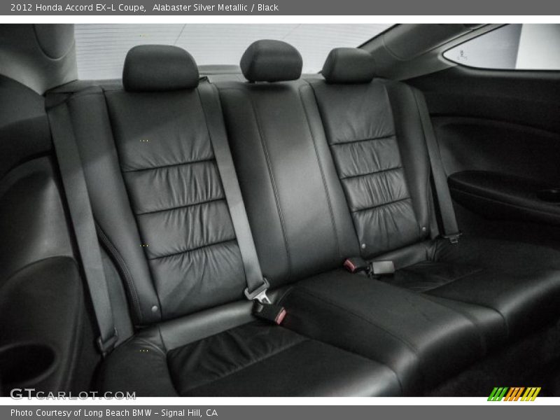 Alabaster Silver Metallic / Black 2012 Honda Accord EX-L Coupe
