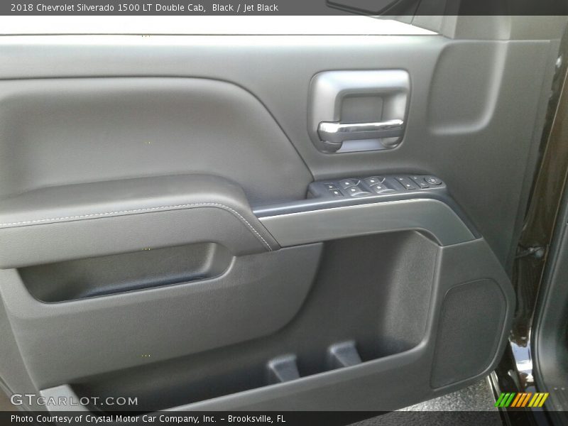 Black / Jet Black 2018 Chevrolet Silverado 1500 LT Double Cab