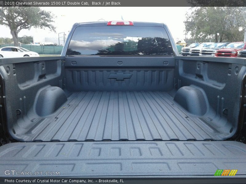 Black / Jet Black 2018 Chevrolet Silverado 1500 LT Double Cab
