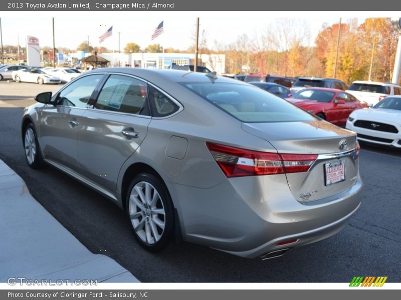 Champagne Mica / Almond 2013 Toyota Avalon Limited