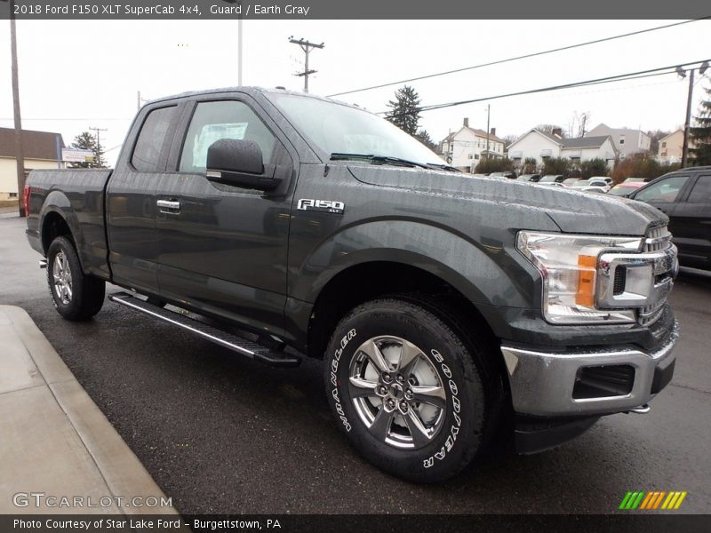 Guard / Earth Gray 2018 Ford F150 XLT SuperCab 4x4