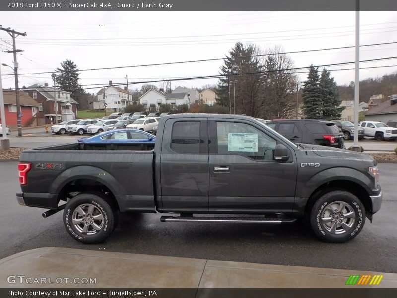 Guard / Earth Gray 2018 Ford F150 XLT SuperCab 4x4