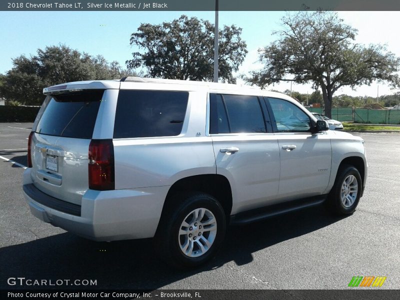 Silver Ice Metallic / Jet Black 2018 Chevrolet Tahoe LT