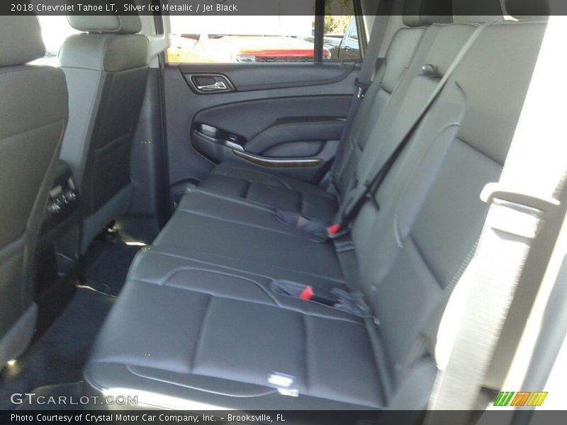 Silver Ice Metallic / Jet Black 2018 Chevrolet Tahoe LT