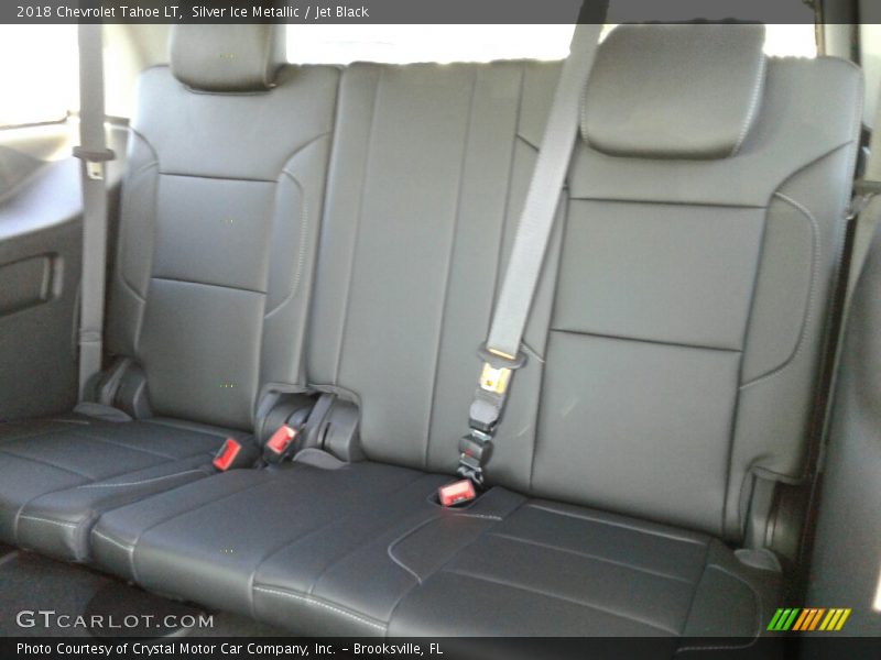 Silver Ice Metallic / Jet Black 2018 Chevrolet Tahoe LT