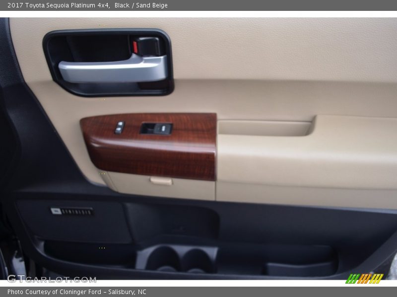 Black / Sand Beige 2017 Toyota Sequoia Platinum 4x4