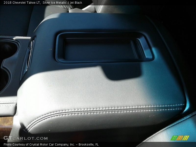 Silver Ice Metallic / Jet Black 2018 Chevrolet Tahoe LT
